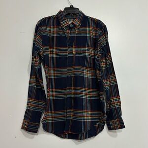 Merona flannel orange/yellow/blue Medium